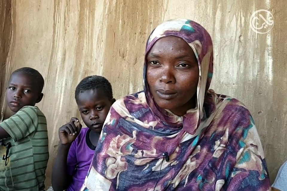 Amna Nurein Mohamed, an internally displaced person in North Darfur State