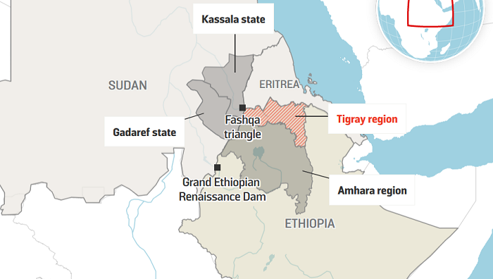 Border tensions mount between Sudan, Ethiopia - Ayin network - شبكة عاين