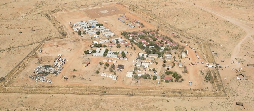 Site before the looting (UNAMID)