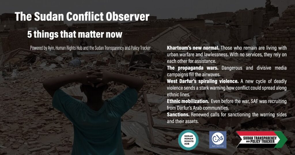 The Sudan Conflict Observer – May 10 update