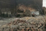 حجم الدمار في معسكر ابو شوك