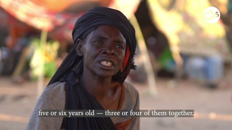 ناجية من “محرقة” الفاشر لـ(عاين): “موت كثير في المدينة وولدي مات أمامي بقذيفة دانة”