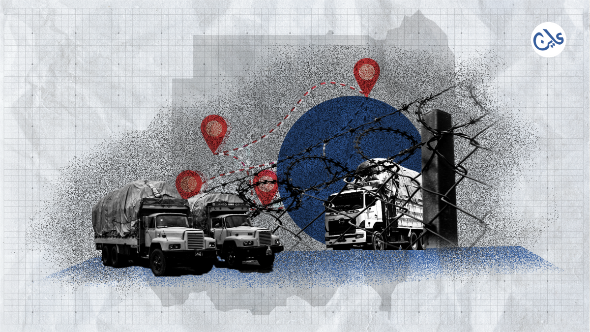 توقف البضائع بين الدبة والغرب 1