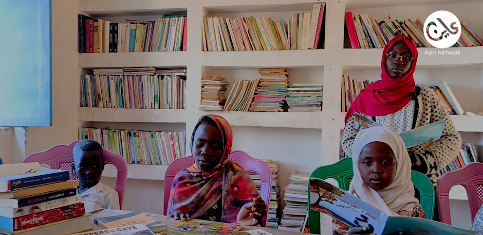 "حين تصير المعرفة بيتاَ".. مكتبة اليرموك بجنوب الخرطوم 